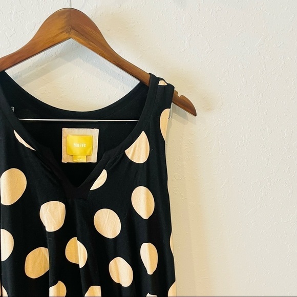 Anthropologie Maeve Davina Polka Dot Dress - Picture 5 of 14